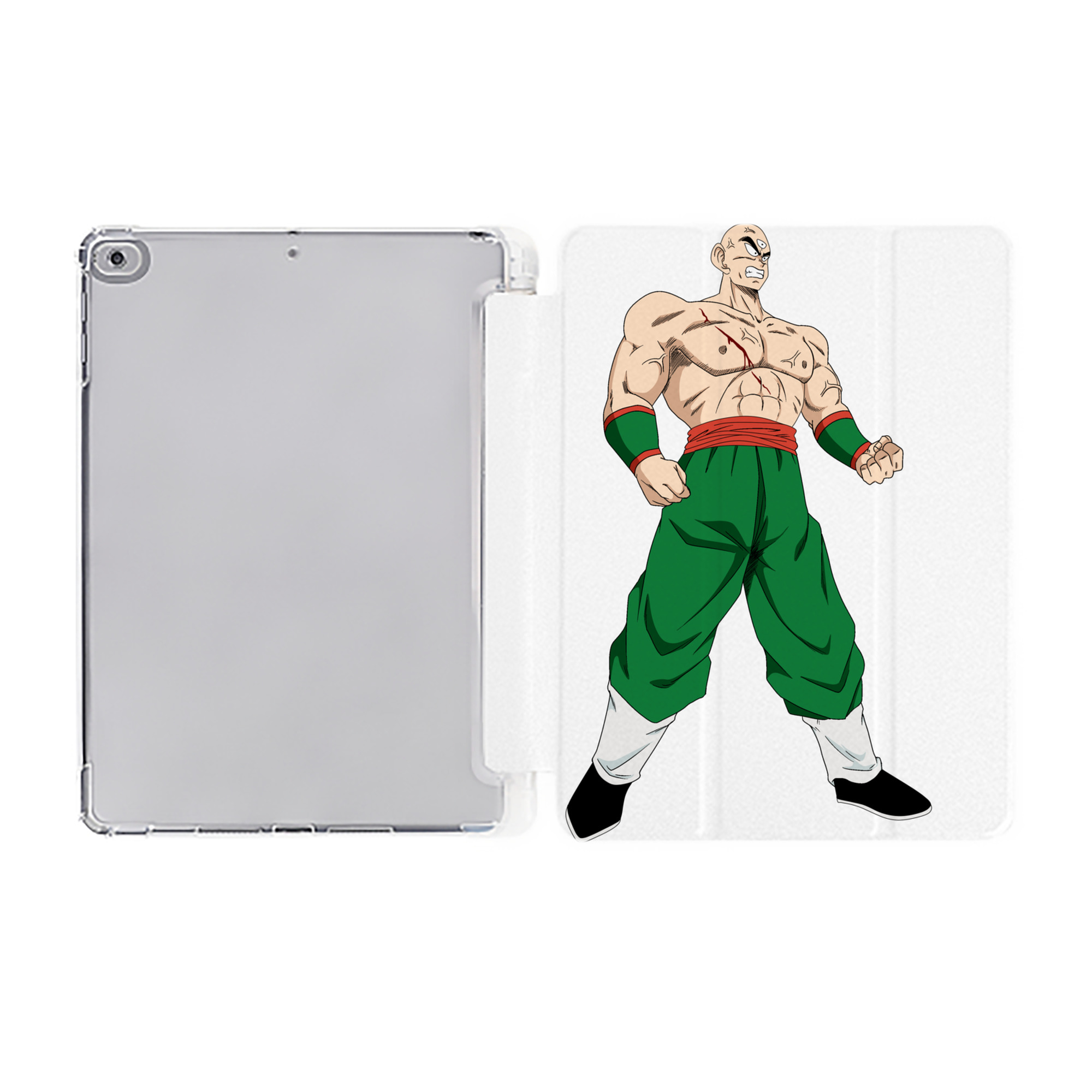 （画像用） ドラゴンボール DRAGON BALL IPad ケース ペン収納付き 三つ折りスタンド PUレザー×シリコン 対応機種9.5/10.5/10.9インチ